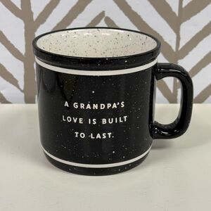 Hallmark Ceramic Speckled Mug “A Grandpa’s Love Is Built To Last” Cup